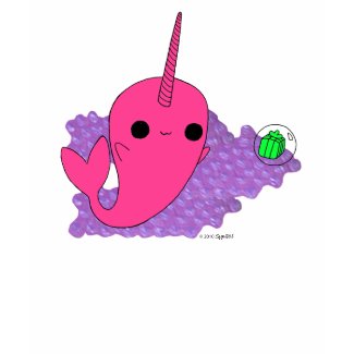 Narwhal (Purple Bubbles) shirt