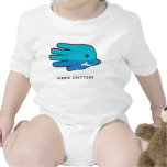 Narwhal Tusk Rompers