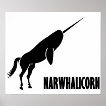 Narwhalicorn Narwhal Unicorn Posters
