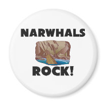 Narwhals Rock magnets