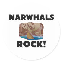 Narwhals Rock stickers