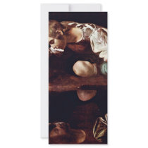 Narzis,  By Michelangelo Merisi Da Caravaggio Personalized Rack Card
