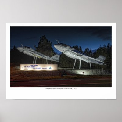 NAS Whidbey Island Gateway Posters by blyter