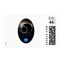 NASA 50th Anniversary Logo Postage Stamps