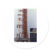 NASA Apollo 15 Saturn V roll out stickers by dogiron NASA Apollo 15 Saturn V roll out stickers