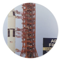 NASA Apollo 15 Saturn V roll out stickers by dogiron NASA Apollo 15 Saturn V roll out stickers