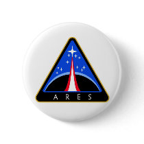 NASA Ares Rocket Logo buttons
