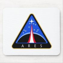 NASA Ares Rocket Logo mousepads