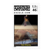NASA - Art - Mars Odyssey postage