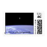 NASA Astronaut 1st Unteathered Spacewalk postage
