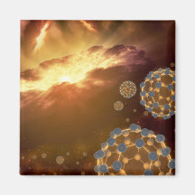 NASA - Bulky balls in space Refrigerator Magnet