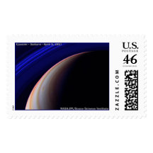 NASA - Cassini - Saturn Postage Stamps