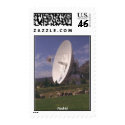 NASA Deep Space Communications - Madrid postage by moxieann NASA Deep Space Communications - Madrid postage