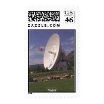 NASA Deep Space Communications - Madrid postage by moxieann NASA Deep Space Communications - Madrid postage
