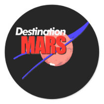 NASA Destination Mars Logo stickers by NASA_and_Beyond NASA Destination Mars Logo stickers