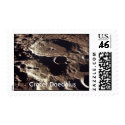 NASA Earth's Moon Crater Daedalus postage by moxieann NASA Earth's Moon Crater Daedalus postage