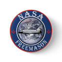 NASA Freemason buttons by masonicshop NASA Freemason buttons