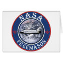 NASA Freemason cards by masonicshop NASA Freemason cards
