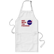 NASA Get With The Program aprons