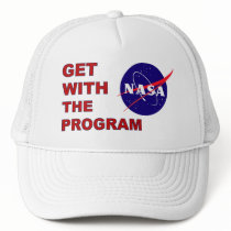 NASA Get With The Program hats by NASA_and_Beyond NASA Get With The Program hats