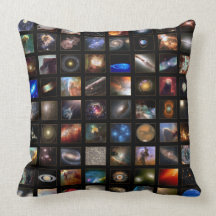 NASA Hubble photos from space Throw Pillows