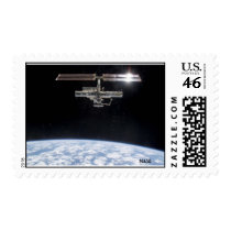 NASA International Space Station - Blue Earth Postage Stamps