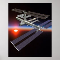 NASA / ISS / International Space Station Poster