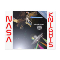 NASA Knights Postcard