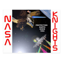 NASA Knights Postcard