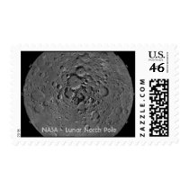 NASA - Lunar North Pole postage by moxieann NASA - Lunar North Pole postage