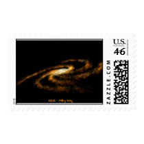 NASA Milky Way postage by moxieann NASA Milky Way postage