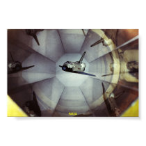 NASA model shuttle wind tunnel testing. posters by moxieann NASA model shuttle wind tunnel testing. posters