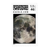 NASA Moon postage by moxieann NASA Moon postage