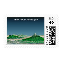 NASA - Mount Kilimanjaro, NASA Mount Kilimanjaro postage by moxieann NASA - Mount Kilimanjaro, NASA Mount Kilimanjaro postage