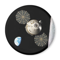 NASA Orion in Lunar Orbit magnets by ImperfectSense NASA Orion in Lunar Orbit magnets