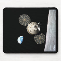 NASA Orion in Lunar Orbit Mouse Mat