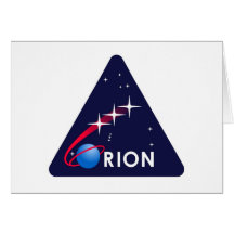 NASA Orion Logo Card
