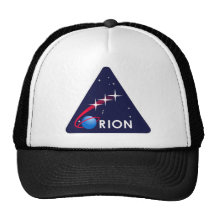 NASA Orion Logo Mesh Hats