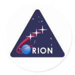 NASA Orion Logo stickers