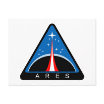 NASA Project Ares Logo postcards by NASA_and_Beyond NASA Project Ares Logo postcards