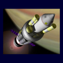 NASA Project Orion Orbiter posters