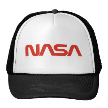 NASA Red Snake Logo LIGHT Hats