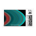 NASA Saturn's A Ring postage
