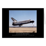 NASA Space Shuttle Discovery Landing-STS-92 Shuttl Greeting Cards