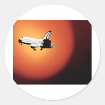 Nasa Space Shuttle Sun Stickers