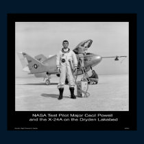 NASA Test Pilot Major Cecil Powell posters by Space_Exploration NASA Test Pilot Major Cecil Powell posters