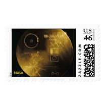 NASA Voyager Message Disk postage by moxieann NASA Voyager Message Disk postage