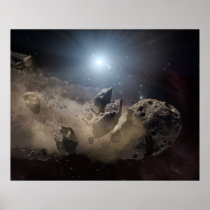 NASAs Asteroid Bites the Dust Posters