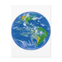 NASAs Big Blue Marble postcards by DejaVu_Images NASAs Big Blue Marble postcards