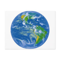 NASAs Big Blue Marble postcards by DejaVu_Images NASAs Big Blue Marble postcards